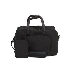 BOARDING PASS Black Nylon High Density Weekender
